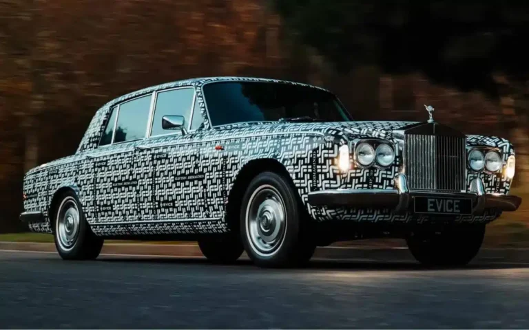 Converting Rolls-Royce Silver Shadow into cutting-edge EV