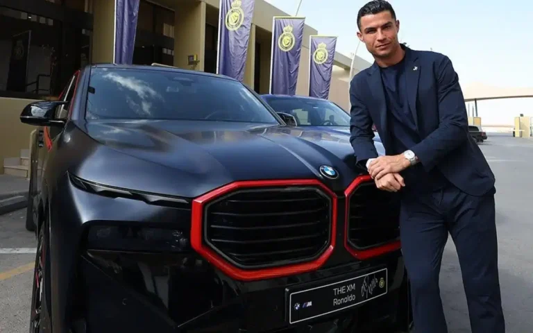 Cristiano Ronaldo and Al Nassr team gifted custom BMW XM car