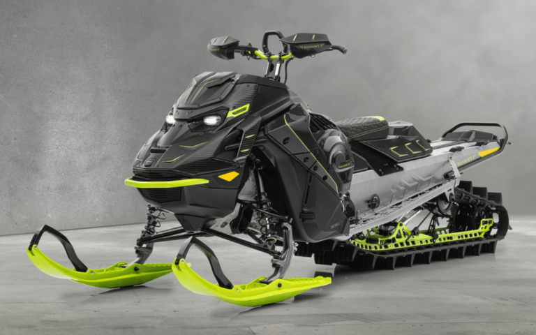 Mansory unveils the Black Lizard: a 205HP carbon snowmobile