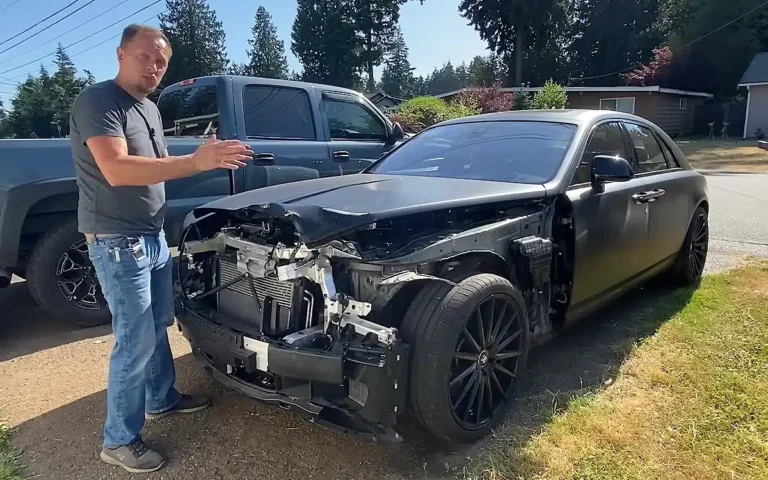 Man fixing Rolls-Royce in driveway used tricks to save costs