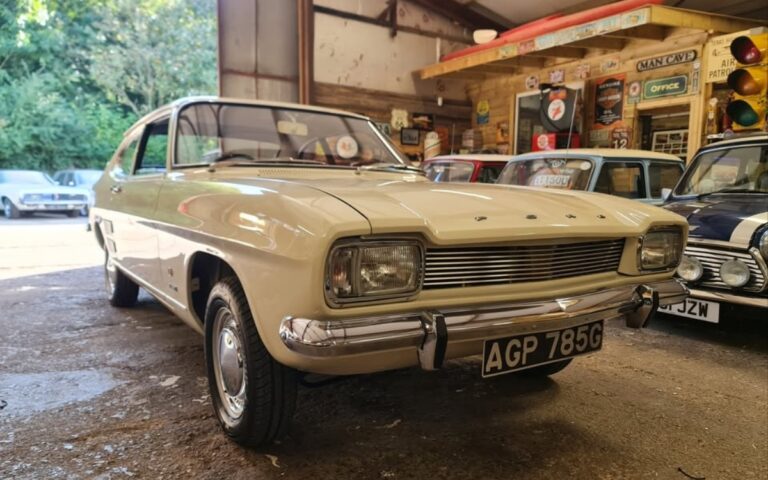 An ultra-rare 1969 Ford Capri is for sale in the UK