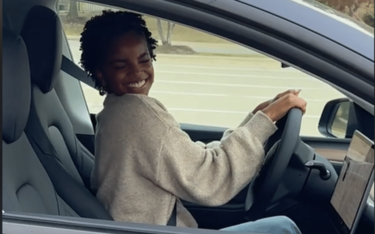 Mom tests Tesla Model Y and reviews it as a family car