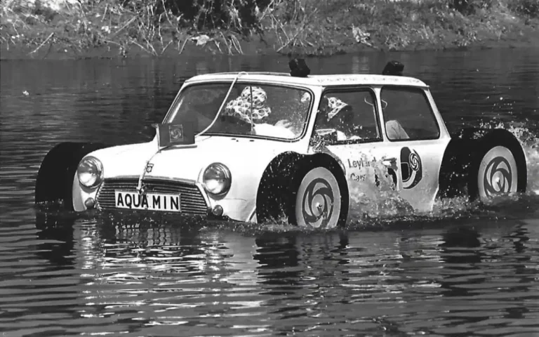 World’s first swimming Mini Cooper vanished mysteriously