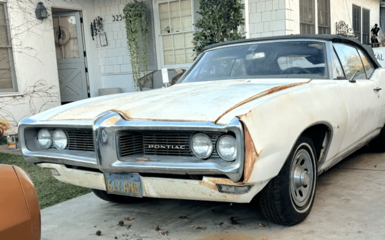 Jazz musician’s 1968 Pontiac given second lease of life