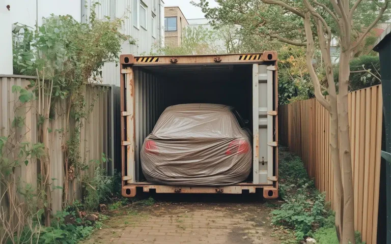 Man opened dusty shipping container, found rare classic cars