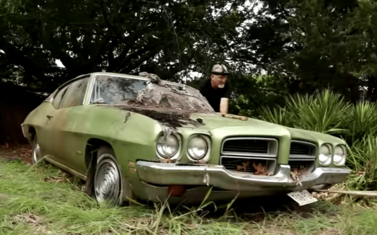 1972 Pontiac LeMans revived after being parked for 20 years