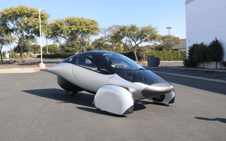 Aptera Motors revealed solar electric vehicle at CES 2025